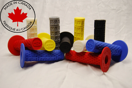 D&D MOTO - GRIPS 887 -Blue, Black, Red, Grey